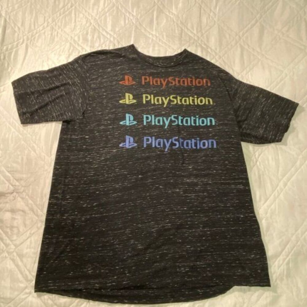 Sony Playstation Black T shirt‎ 2XL Play Station